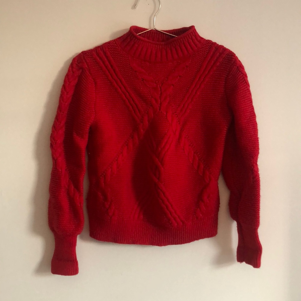 Banana Republic cable knit sweater, XS